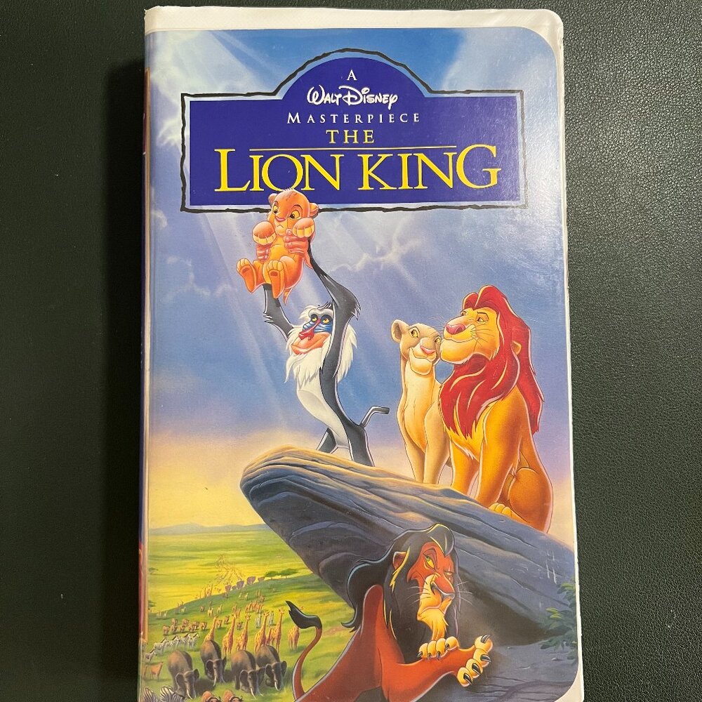 Disney VHS - The Lion King (1995) - Masterpiece Collection 2977-1